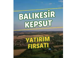 balıkesir kepsut ta imarlı köy içinde 2.700 m2 arsa nakit tutarın bir kısmına banka çeki kabul edilmektedir